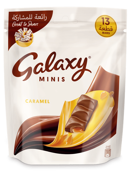 Galaxy Caramel Minis Chocolate 182g (13pc)